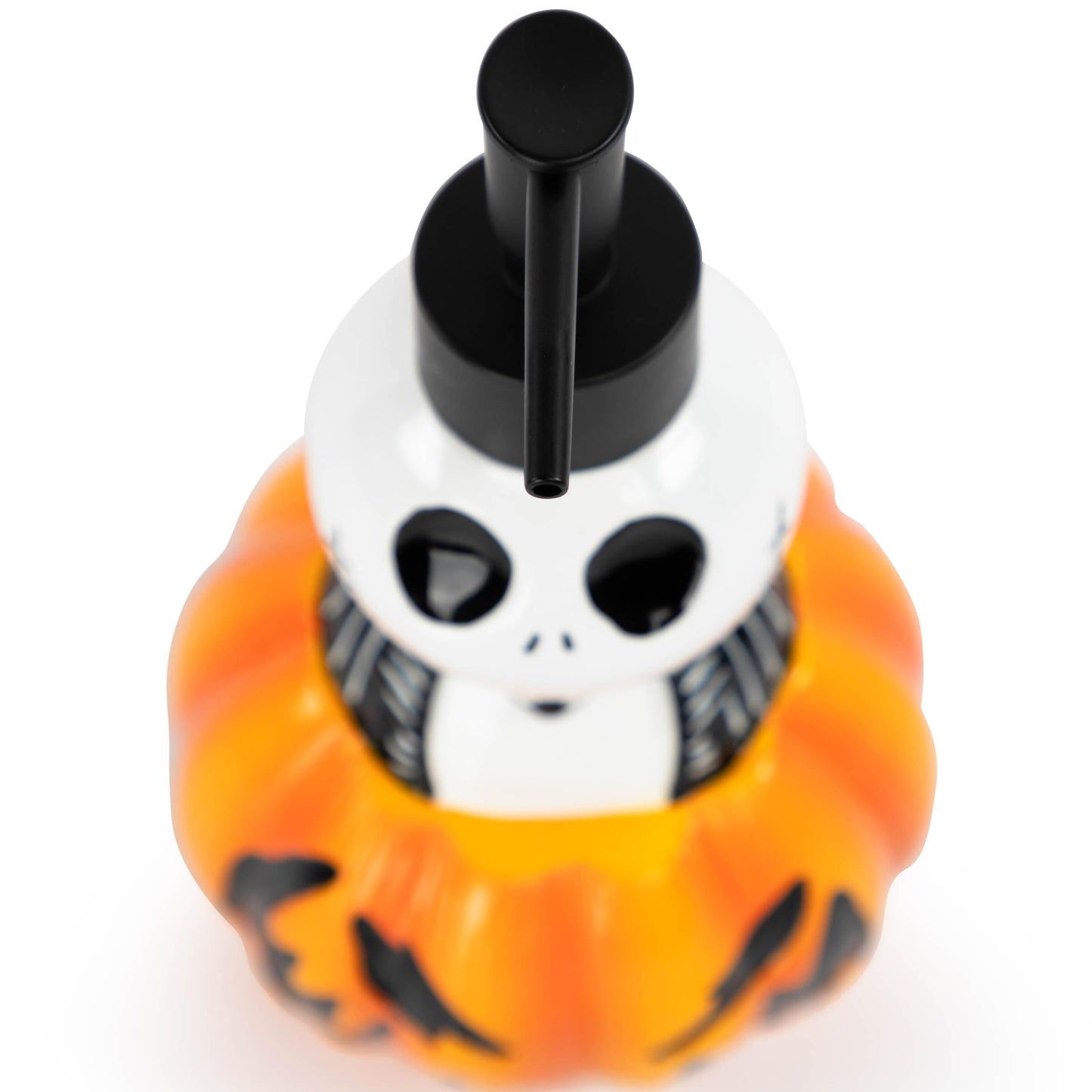 Jay Franco Disney Nightmare Before Christmas Bathroom Soap Dispenser Set - 2 Piece Black and White Collection Includes Resin Lotion Pump and Tumbler Cup - Bathroom Décor