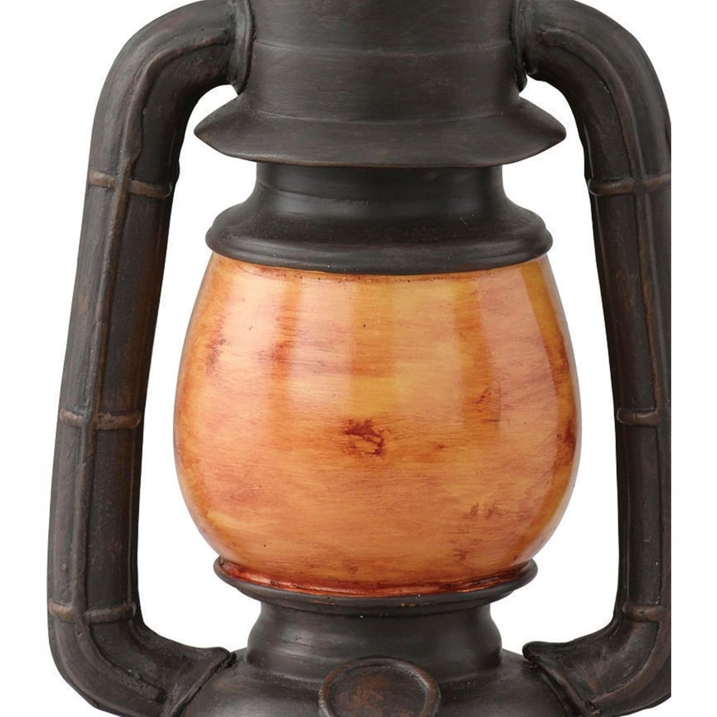 Park Designs Camping Lantern Soap Dispenser | Rustic Farmhouse Bathroom & Kitchen Pump | Refillable Lotion, Hand Wash or Dish Liquid Container | Decorative Resin Accent 9" Tall
