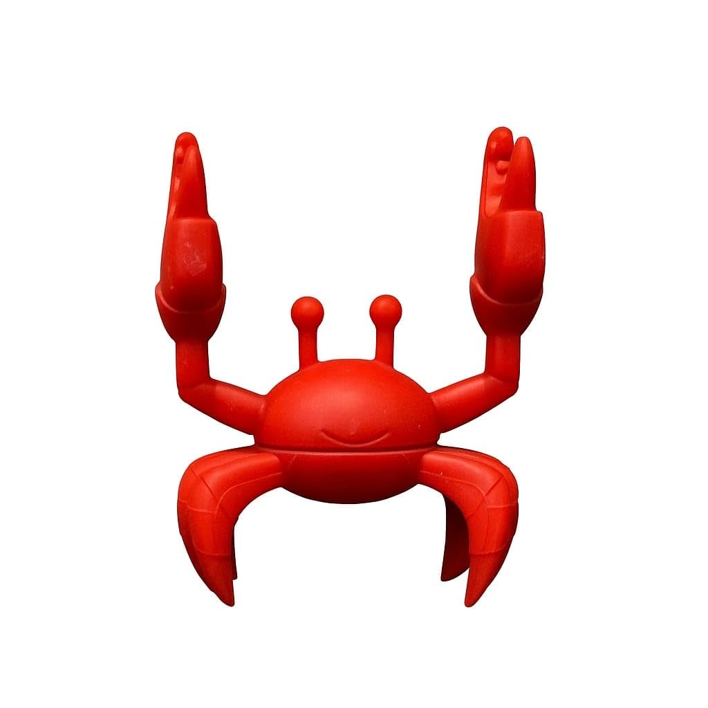 RED Crab Silicone Spoon Rest – Fun, BPA-free and heat-resistant utensil holder. Non-slip, easy to clean, keeps your kitchen tidy and doubles as a steam releaser.
