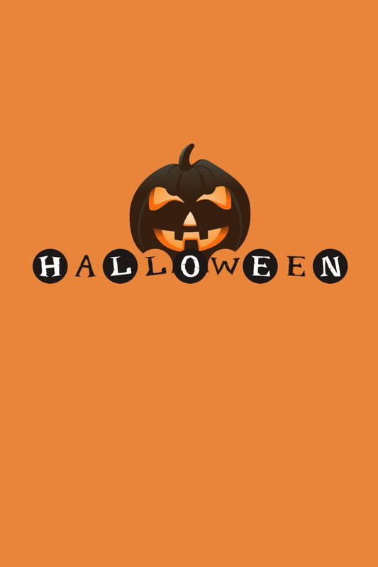 DH HALLOWEEN Journal Notebook , Plain, Portable, Planner, Paperback 6'' x 9''