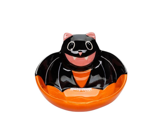 Cosmos Gifts- Black Bat Halloween Small Candy Bowl #21107