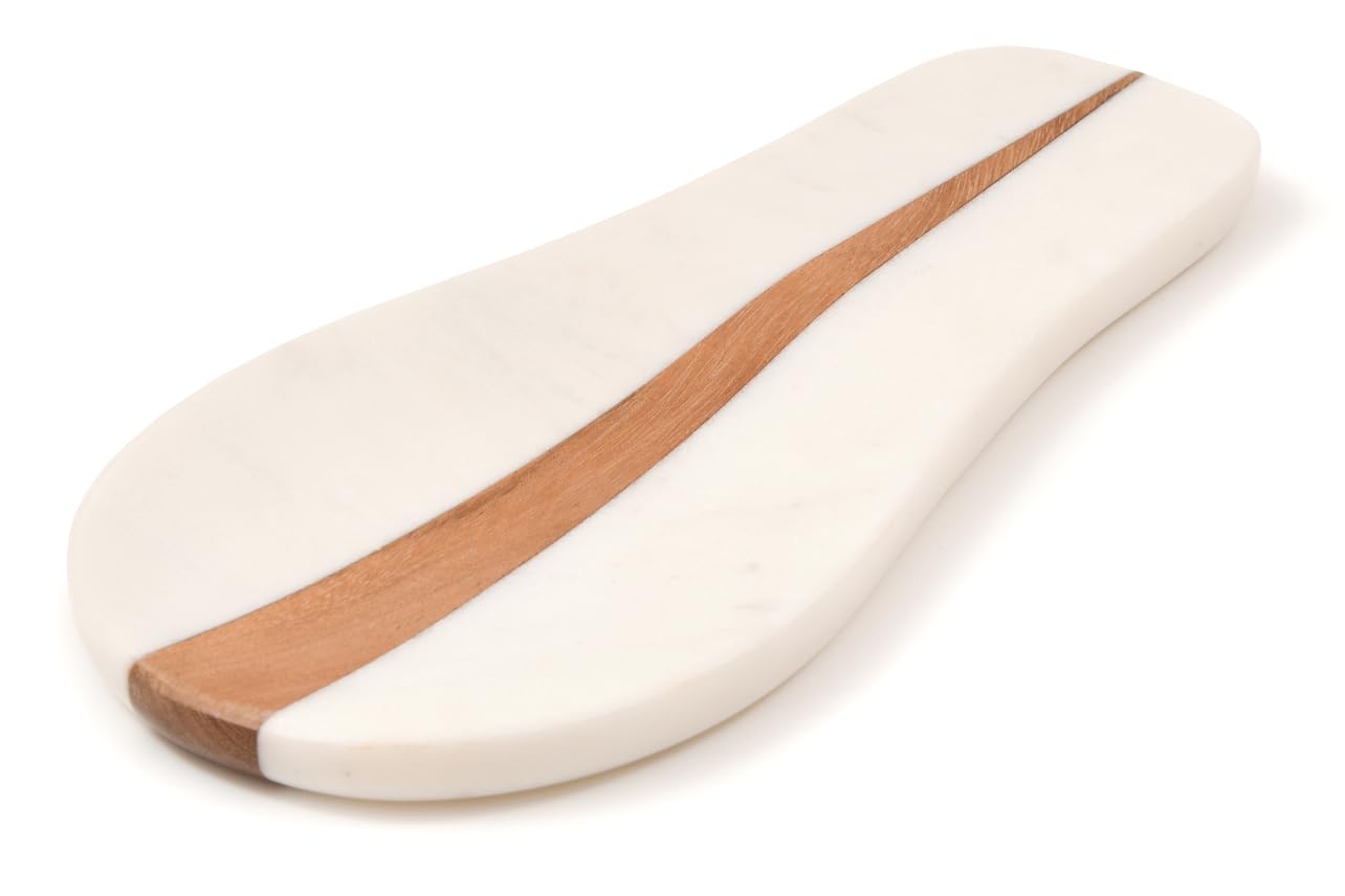 Marble and Wood Spoon Rest by Verve CULTURE