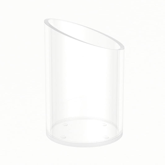 KOTEMON Pen Holder for Desk Organizer, Acrylic Makeup Brush Organizer Sanitizer Holder Pen and Pencil Holder for Office, Home, School, Clear