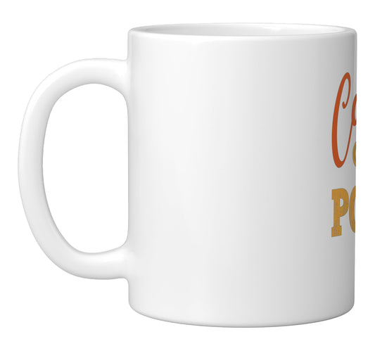 Candy Police Funny Halloween Party Partents Spooky Mom Dad Ceramic Mug, White