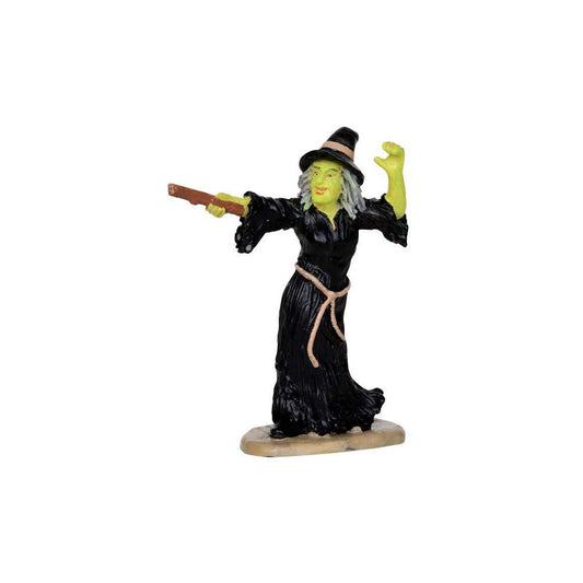 Lemax Spooky Town Witch Casts Spells #32117
