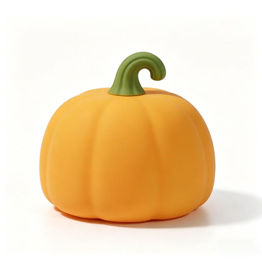 QANYI Pumpkin Night Light Fall Decorations,Silicone Jack-o-Lantern Halloween Lamp,Rechargeable Color Changing Pumpkin Decor for Fall& Home,Cute Autumn Harvest &Halloween Decoration Gift for Kids Women