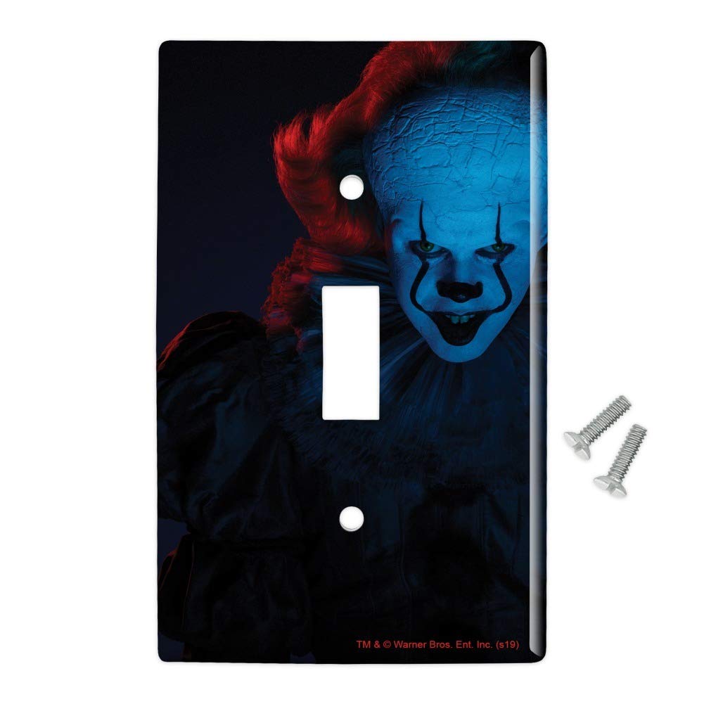 GRAPHICS & MORE IT: Chapter 2 Blue Pennywise Plastic Wall Decor Toggle Light Switch Plate Cover