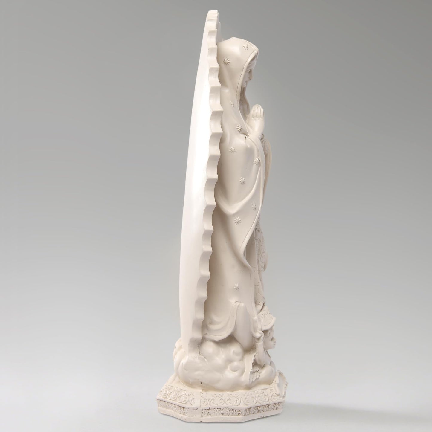 DICAFU Our Lady of Guadalupe Religious Statue, 11.6 inch Virgin Mary Figurine, Resin Sculpture, Inspirational Religious Art for Home Decor/Catholic Gift, Mother Mary Statue