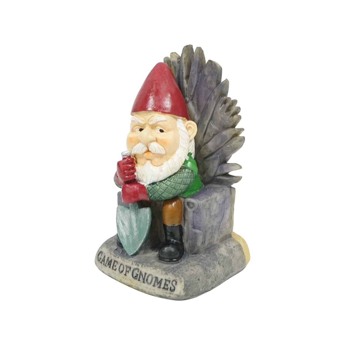 EraSpooky 6" Resin Gnomes Statues Outdoor Decor, Novelty Sculptures Yard Decorations Patio Lawn Ornament, Funny Holidays Garden Gifts