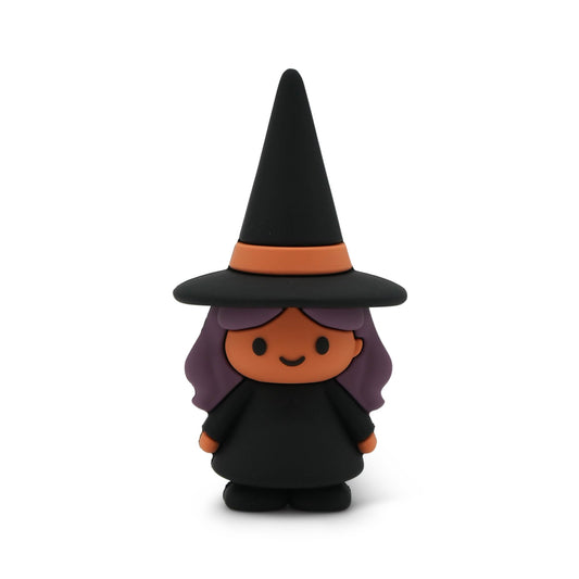 GOOFBALLS Figurine Ring Holder – Cute and Decorative Jewelry Organizer for Rings, Earrings & Small Accessories – Perfect for Vanity, Dresser, or Bathroom Countertop – Witch