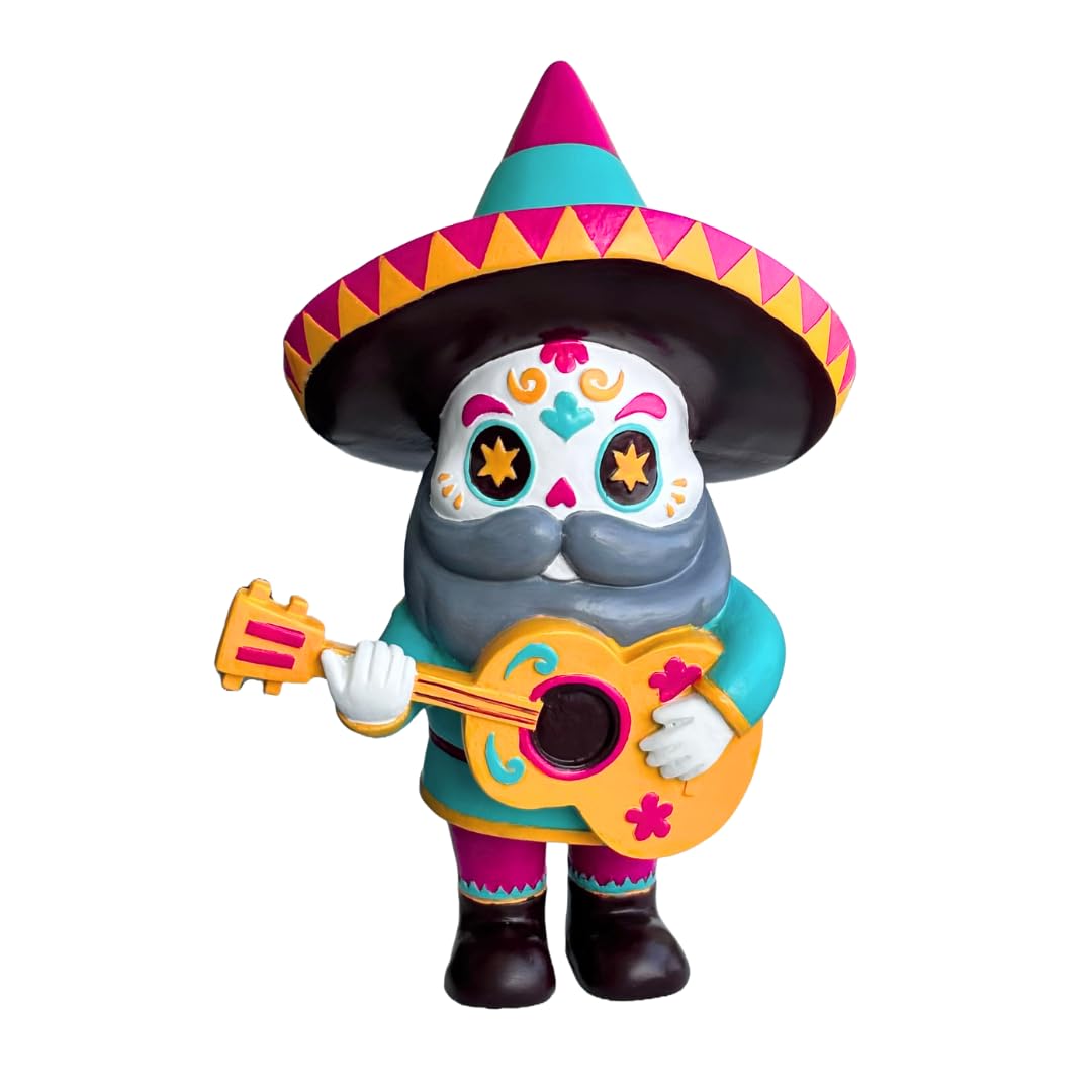 Pueblita El Mariachi Day of The Dead Garden Gnome