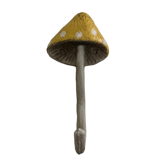 Bohemian Mushroom Wall Hook - Unique Cute Cool Fun Wall Hook Furniture Room Decor for Coat and Towel - Nursery, Kitchen, Bedroom, Bathroom，Coat Hooks (Triangle)