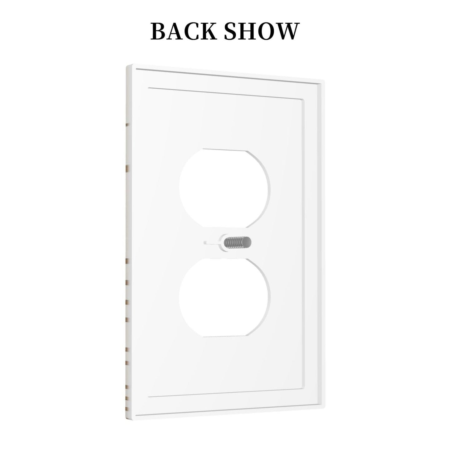 Mid Century Boho Abstract Sunrise Gold Sun 1 Gang Outlet Plate Decorative Single Duplex Wall Plate Covers Electrical Receptacle Light Switch Cover Art Faceplate Switchplate for Country Bedroom Decor