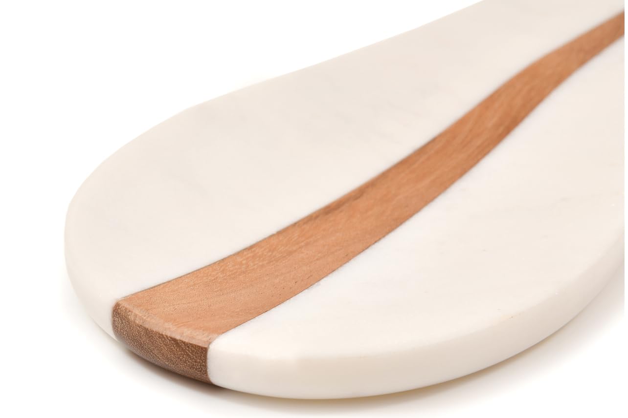 Marble and Wood Spoon Rest by Verve CULTURE