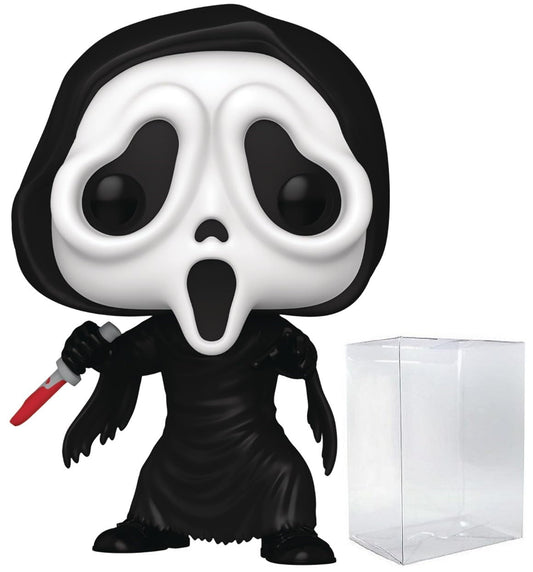 POP Movies: Scream - Ghostface Funko Vinyl Figure (Bundled with Compatible Box Protector Case) Multicolor 3.75 inches