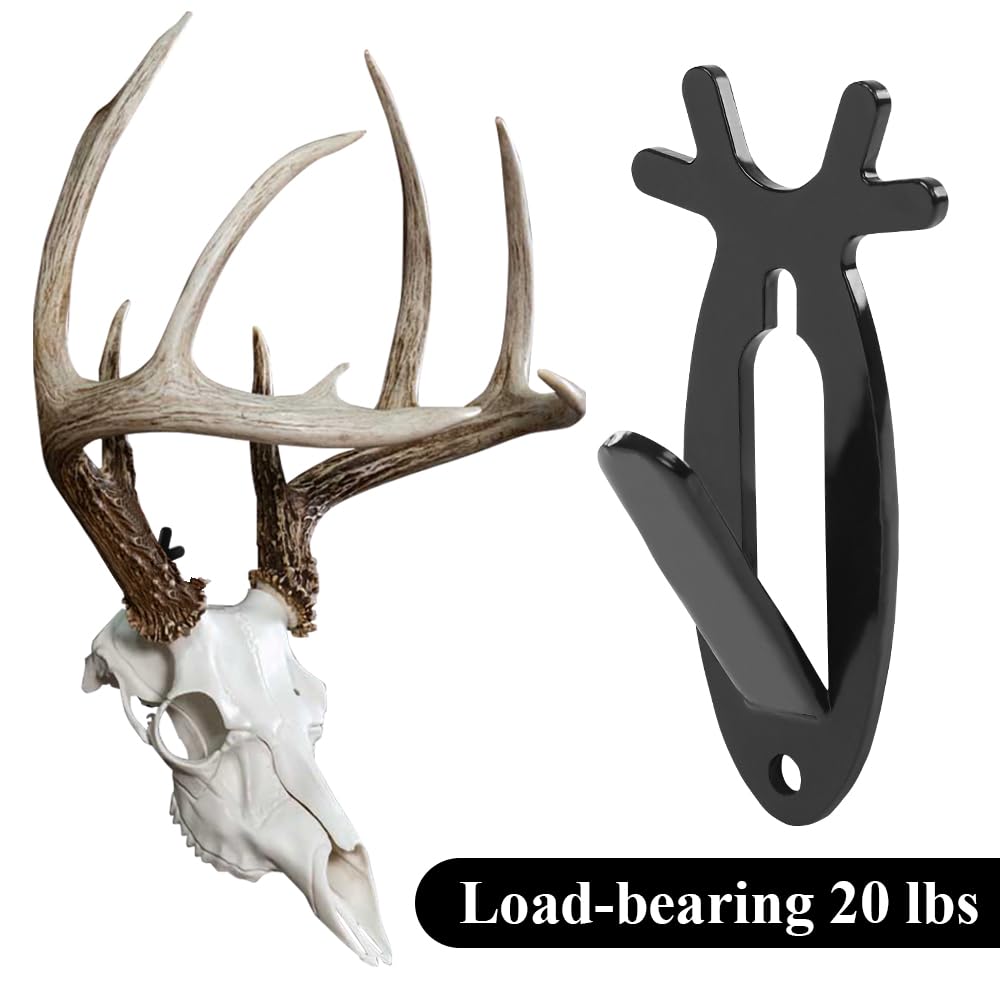 GRAND ORANGE European Skull Hooks 5 Pcs Weight Capacity up to 20 lbs