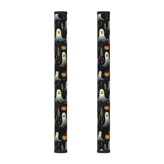 YGPARK Halloween Refrigerator Door Handle Covers Set of 2, Ghosts Gifts for Women, Neoprene Fridge Door Handle Covers Protector for Fridge Dishwasher Appliance Halloween Decorations Indoor Kitchen