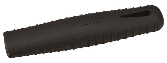 Lodge Silicone Hot Handle Holder - Dishwasher Safe Hot Handle Holder Designed for Lodge Carbon Steel Pan Products - Reusable Heat Protection Up to 500° - Black