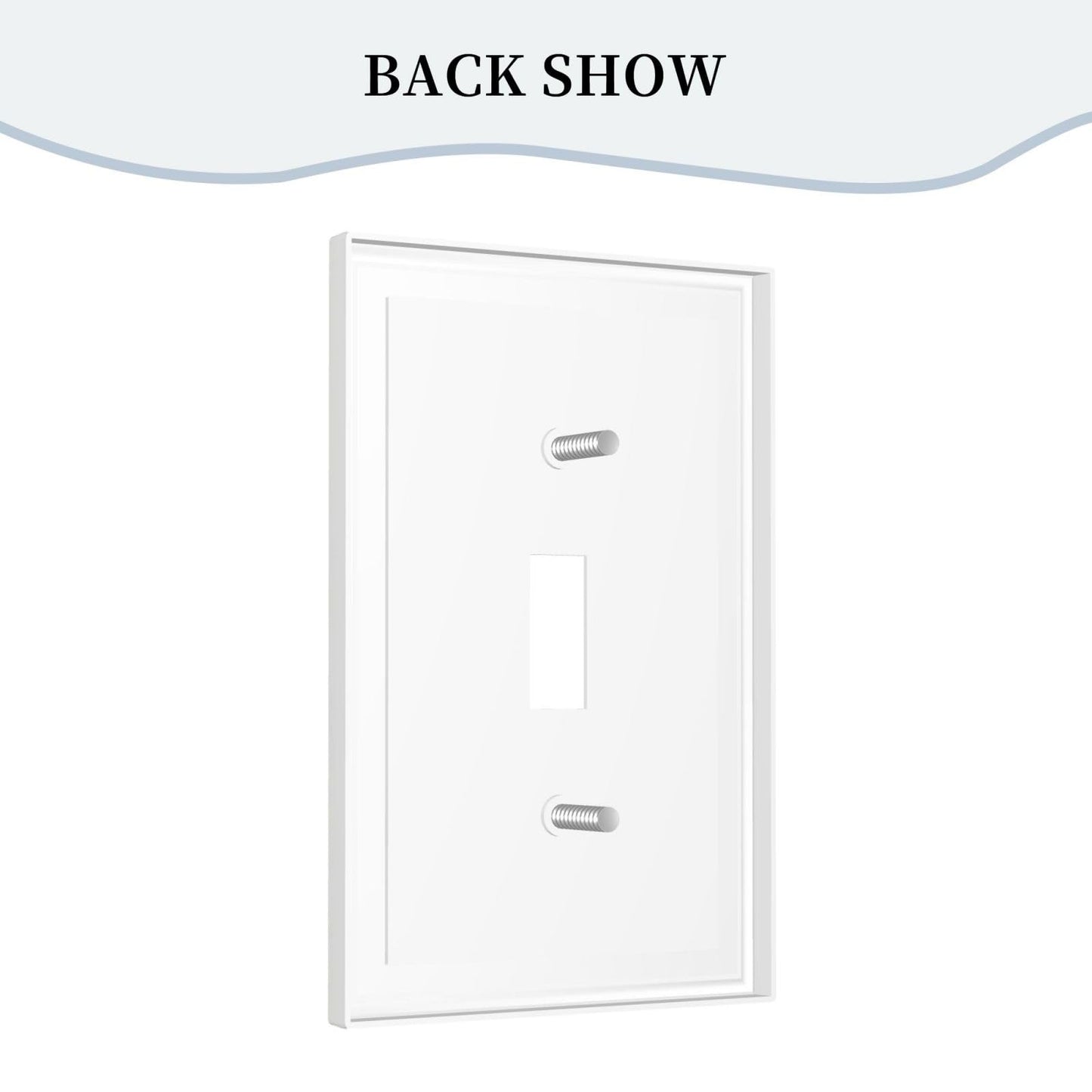 Decorative Art Light Switch Covers Boho Cat Under Moon Single Toggle Outlet Decorative Switch plate Faceplate GFCI Light Switch Covers for Home Decor