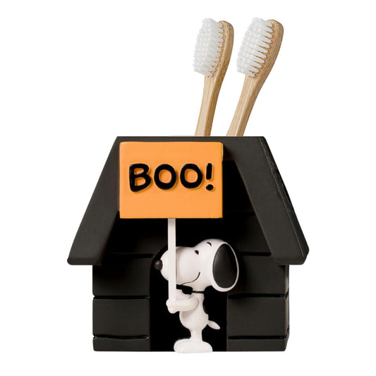 Peanuts Snoopy Halloween Toothbrush Holder - Makeup Brushes/Pens Tumbler, (Official Peanuts Product) by Franco