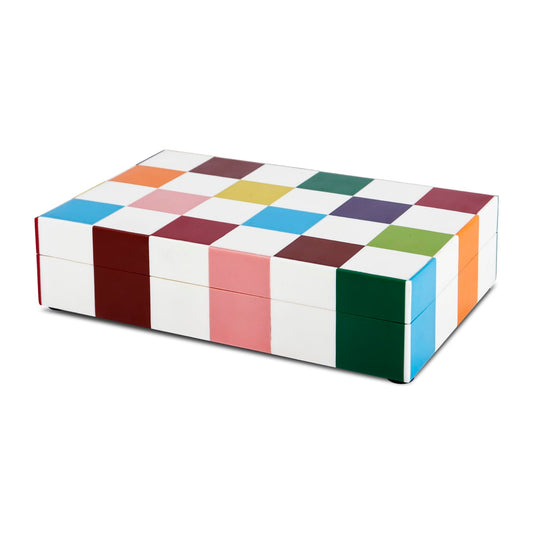 Handicrafts Home Decorative Storage Box 10x6 – Remote Organizer Box with Lid, Modern Decorative Keepsake Box, Boho Shelf Décor, Memory Box for Photos or Letters, Decorative Box for Table Décor