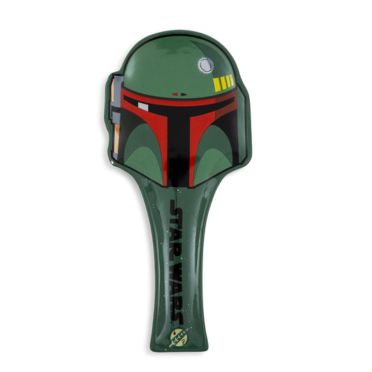 Star Wars Boba Fett Sculpted Ceramic Spoon Rest Holder | Kitchen Organizer For Utensils To Keep Countertop Clean