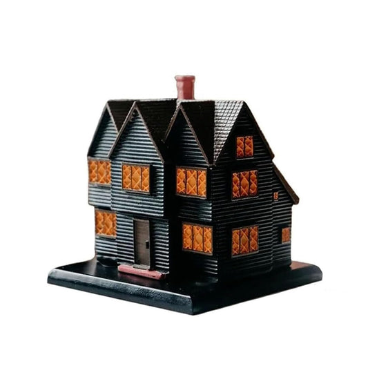 Halloween Witch House Incense Burner Halloween Decorations Indoor Incense Burner Ornament