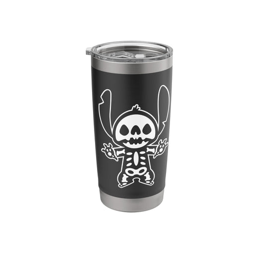 Disney Stitch Halloween Skeleton Stainless Steel Insulated Tumbler