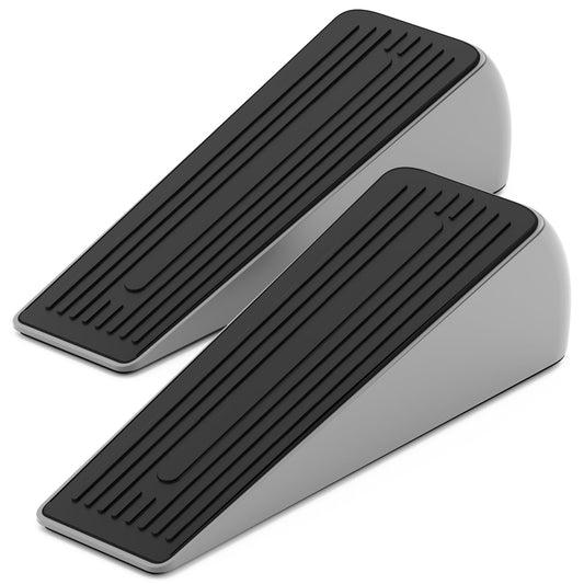 Heavy Duty Door Stop, Anti-Skid Door Stoppers for Bottom of Door, Floor Door Stopper with Strong Grip for All Floor Types