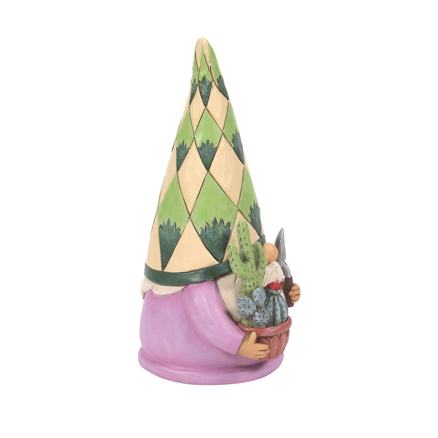 Enesco Jim Shore Heartwood Creek Succulent Gardener Gnome Figurine, 5.75 Inch, Multicolor