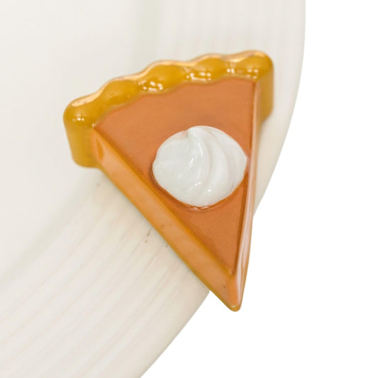 Nora Fleming Hand-Painted Mini: You Wanna Piece of me? (Pumpkin Pie) A299