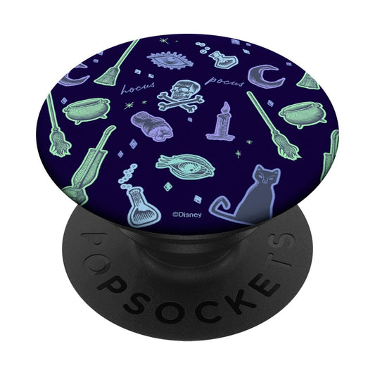 Disney Hocus Pocus Witches Brooms And Things PopSockets Adhesive PopGrip