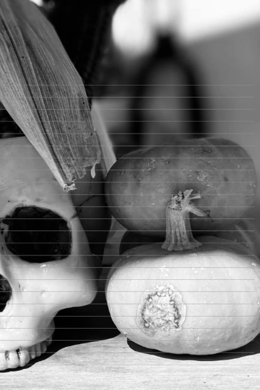 October Halloween Journal: Spooky, Cauldron, Potions, Broom, and Pumpkin Notebook and Journal, Halloween Gift for Men and Women, 100 Blank Lined Pages, Paperback, 6”x9”