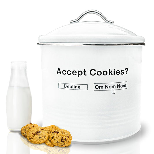 AZEZO Unique Cookie Jars with Lids Airtight, Cute COOKIE TINS with Lids, Vintage Cookie Jars for Kitchen Counter Decorative, Large Cookie Jar Funny & Creative Cookie Container