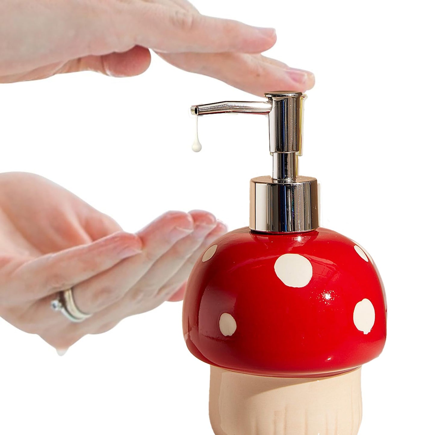 Cute Mushroom Soap Dispenser, Fun Hand Soap Pump, Mushroom Bathroom Decor, Cute Bathroom Decor, Mushroom Accessories, Mushroom Kitchen Decor, Mushroom Gifts