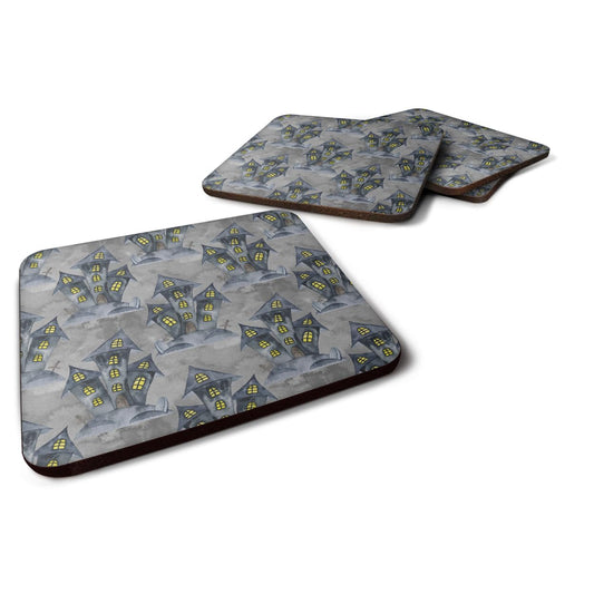 Caroline's Treasures Decorative Coasters, 3.5, Multicolor