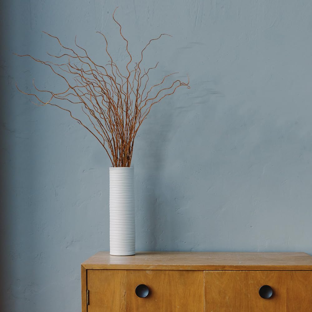 Srifoliage Artificial Plants Faux Greenery Eucalyptus Stems,Faux Branches for Vase Filler,Artificial Ficus Twig Branches Stems for Shop Garden Office Home Décor (3, Stems02)