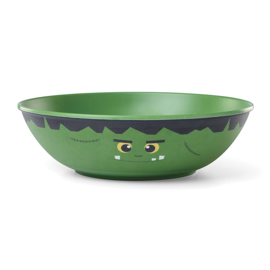 Oneida Serving Bowls, Halloween Frankenstein Candy Bowl, Green Melamine Serving Bowl, Treats, Candy Dish, Halloween Parties & Table Decor, Kitchen And Dining, Frankenstein Decor (Green, 1 Piece)