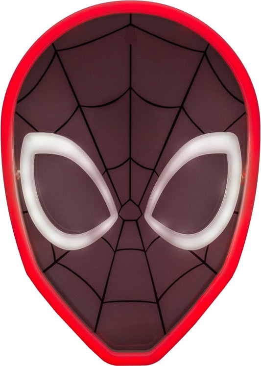 Spiderman Wall Mountable LED Neon Light Officially Licensed Marvel Accent Light for Boys and Girls Bedroom or Man Cave, Superhero Comic Collectible Gift - Paladone