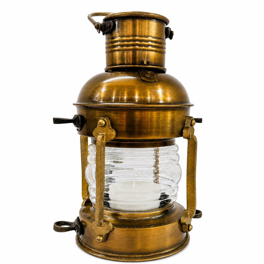Exclusive Nautical10 Beautiful Lantern Candle Vintage Style Antique Nautical Lamp Home Gift Decor Candle Handmade Item