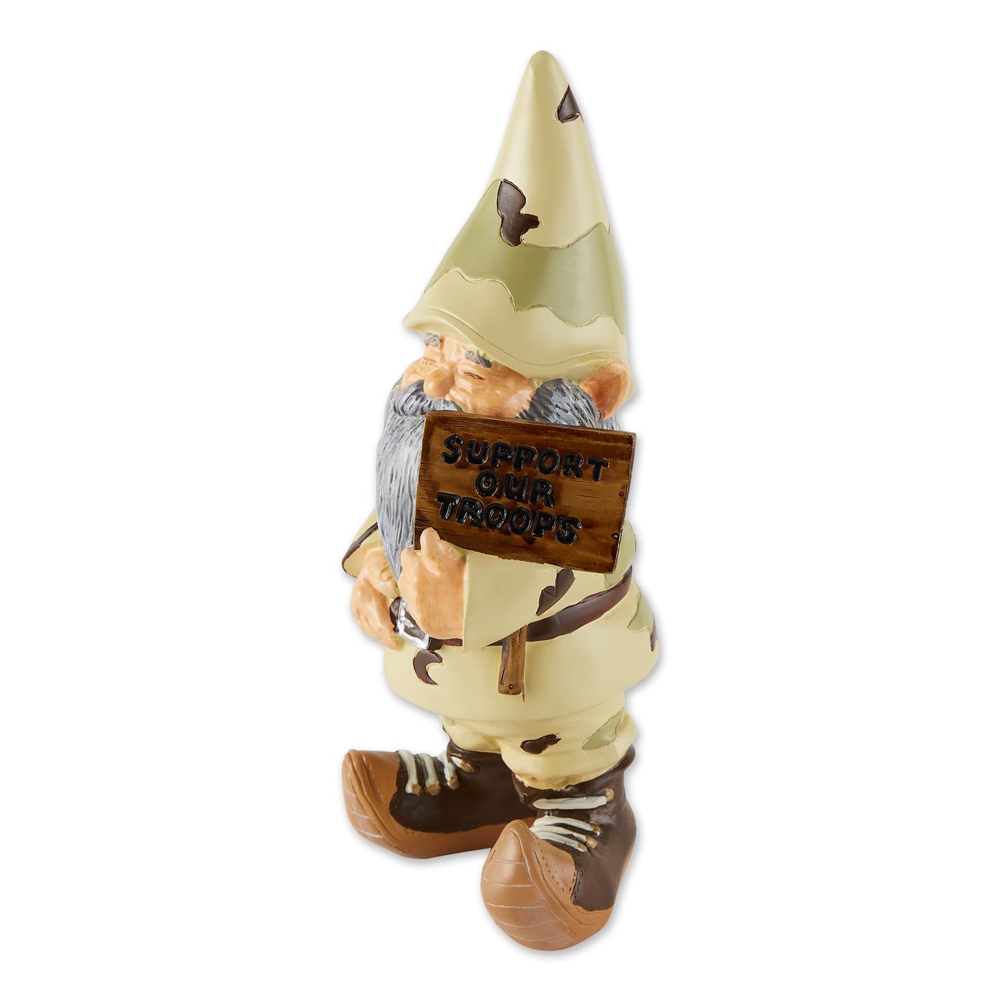 Accent Plus Support Our Troops Gnome Patriotic USA Garden Outdoor Statue