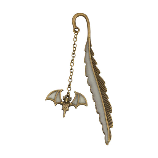 Gzrlyf Bat Bookmark Luminous Bookmarks Bat Gifts for Book Lover Bookworm Gifts Bat Lover Gifts (Luminous Bookmark 2)