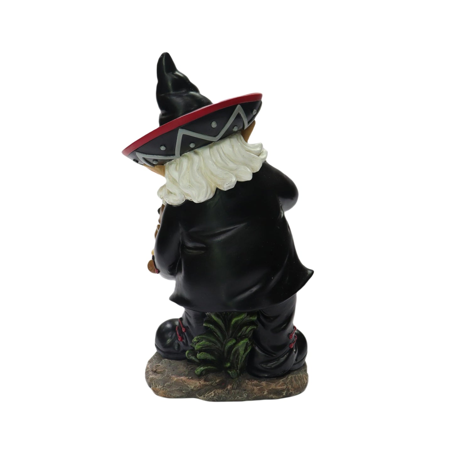 Nature's Mark Mariachi Garden Gnome Statue Playing Violin - Funny Mexican Sombrero Fiddler Gnome Figurine Indoor/Outdoor Decor, 10" Tall Resin Lawn Ornament