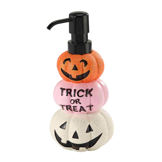 Avanti Linens - Lotion Pump/Soap Dispenser, Resin Countertop Accessories, Halloween Home Decor (Trick or Treat)