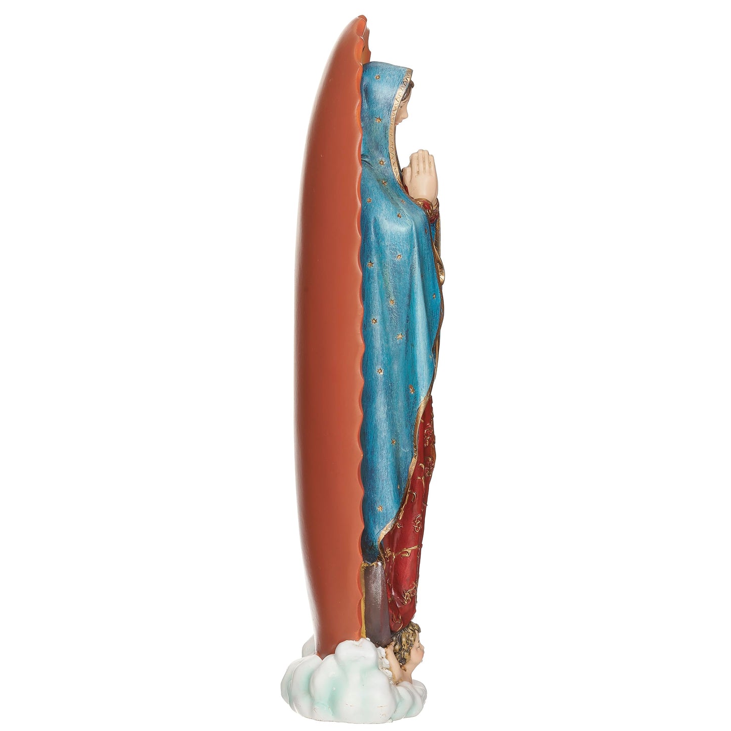 Joseph's Studio by Roman, 11.25" H Our Lady of Guadalupe Figure on Base, Renaissance Collection, Resin and Stone Religious Statue