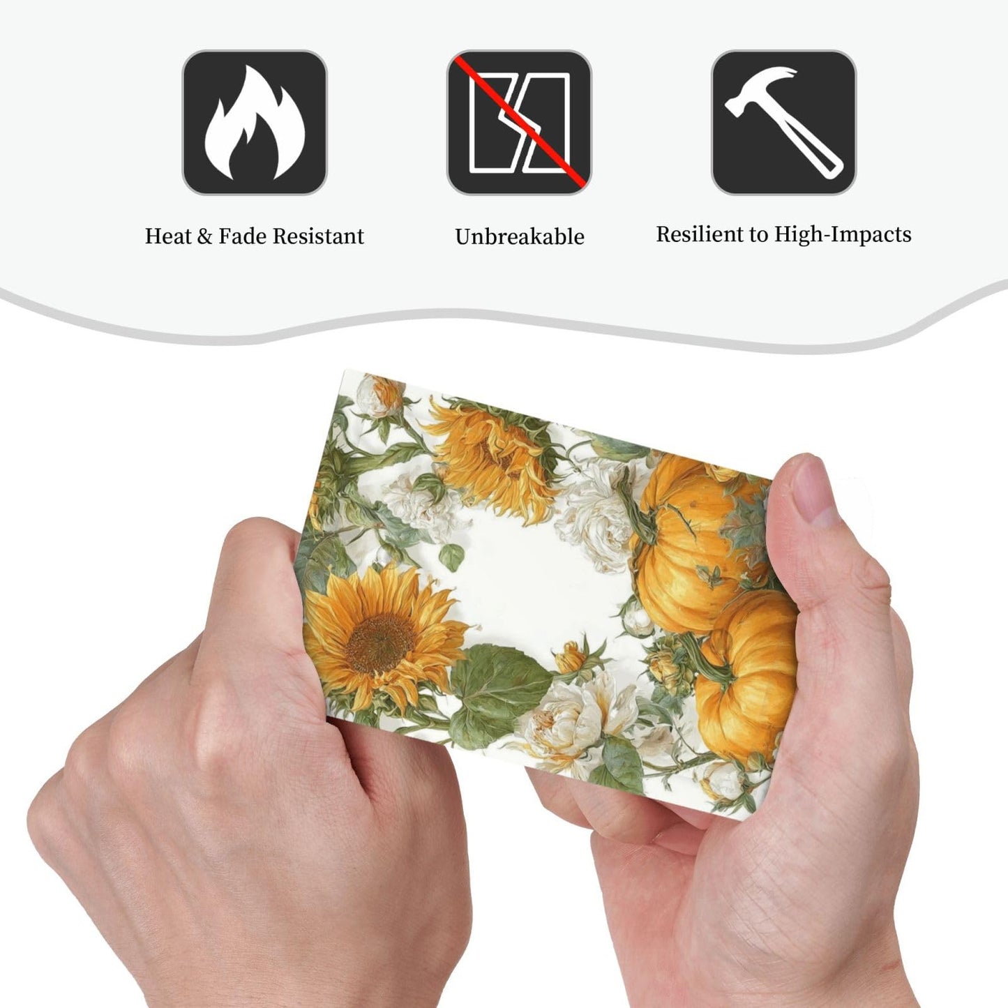Nadoabtm Light Switch Cover Plate Sunflowers Pumpkins And White Roses 1 Gang Decorative Switch Plate Covers No Device Blank Wall Plate Electrical Outlet Cover for Bedroom Decor