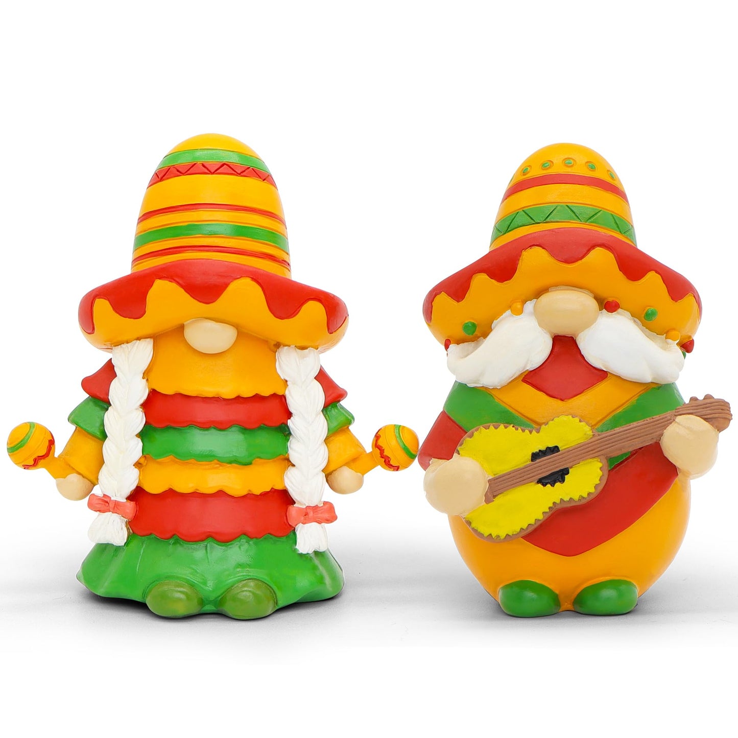 Uniboho Cinco de Mayo Decorations Cinco de Mayo Gnomes Fiesta Gnome Mexican Taco Tuesday Home Kitchen Tiered Tray Decorations