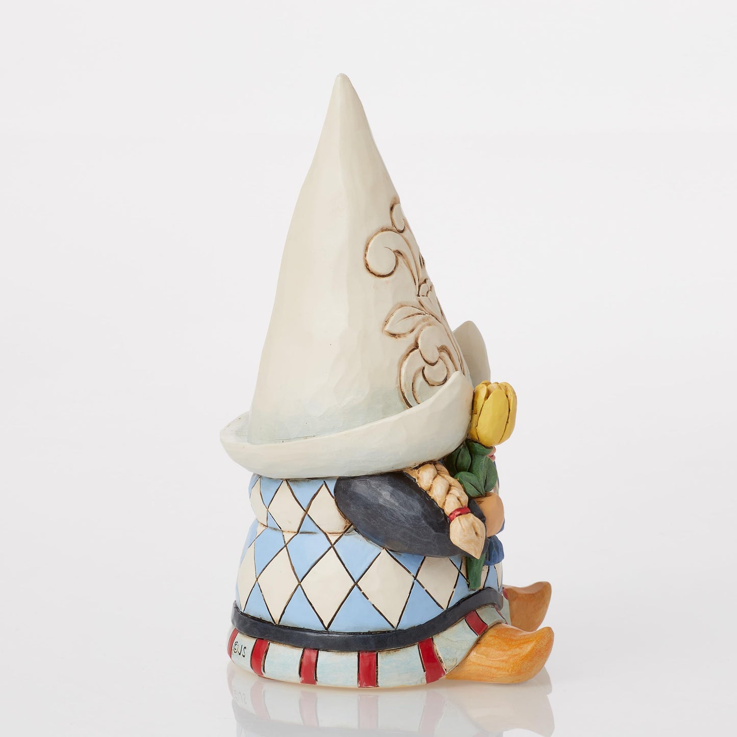 Enesco Jim Shore Heartwood Creek Gnomes Around The World Dutch Dreams Figurine- Stone Resin Hand Painted Crafted Collectible Gnomes Mini Figurines Home Decor Statue, 5.375 Inch