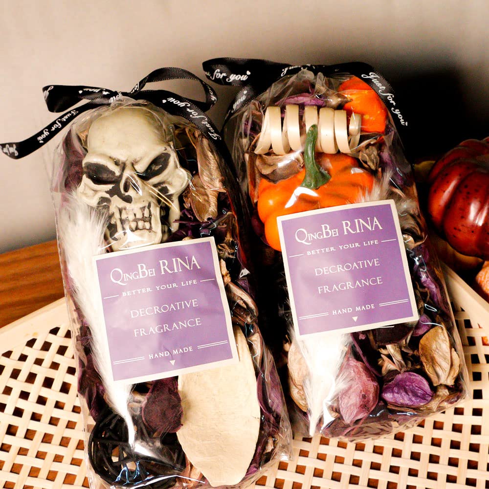Qingbei Rina Halloween Potpourri Bags, Black Bowl Filler, Vampire Blood