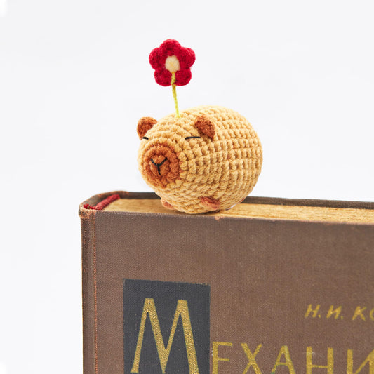 Crochet Bookmark for Women, 3D Handmade Cute Animal Bookmark, Funny Unique Gift for Book Lovers, Aesthetic Reading Accessory, Gift for Women